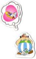 2005 Asterix -- Magnet-Pin Obelix mit Falbala