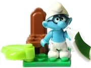 Mega Bloks - Smurfs - Schlaubi - zum Schließen ins Bild klicken