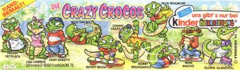 1992 Die Crazy Crocos - BPZ 3 - zum Schließen ins Bild klicken