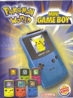 Burger King - BPZ Pokemon - Mini Game Boy - zum Schließen ins Bild klicken