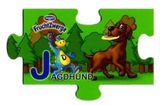 2010 Tier-Puzzle - Jagdhund - zum Schließen ins Bild klicken