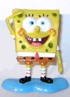 Salati Preziosi - SpongeBob - Sockel blau - zum Schließen ins Bild klicken