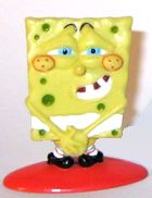 Salati Preziosi - SpongeBob - Sockel rot - zum Schließen ins Bild klicken