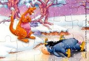 RK - Winnie Pooh 2005 - Winter - Puzzle o.r. - zum Schließen ins Bild klicken