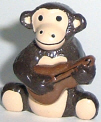Funny Monkeys - Affe mit Gitarre - zum Schließen ins Bild klicken