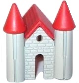 1992 Die Kirche - Modell 2 rot - zum Schließen ins Bild klicken