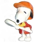 1993 Peanuts - Snoopy mit Lupe - zum Schließen ins Bild klicken