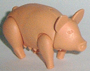 2001 Tiere auf dem Bauernhof - Schwein - zum Schließen ins Bild klicken