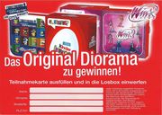 Gewinnspielkarte - Diorama Winx - Twist Heads - zum Schließen ins Bild klicken